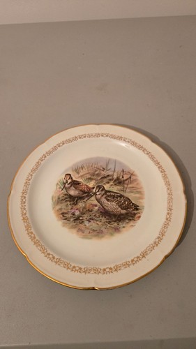 Assiette porcelaine chasse - assiette,