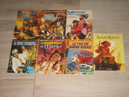 Lot barbe rouge dargaud - bd,