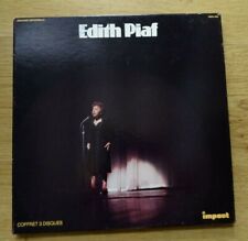 EDITH PIAF Coffret Impact 3 x Vinyles 33t Mon Légionnaire,Coup de grisou...