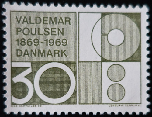 Timbre danemark valdemar - du,