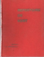 Repertoire de kent précédé