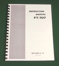 Yaesu FT-707 Instruction