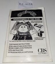 Mode D'emploi - Cabbage Patch