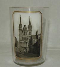 Verre ancien " CATHEDRALE
