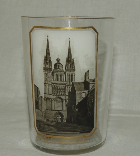 Verre ancien cathedrale - ancien, "