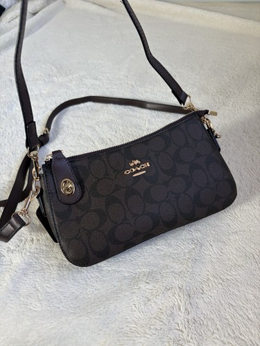 Coach sac bandoulière toile - sac,