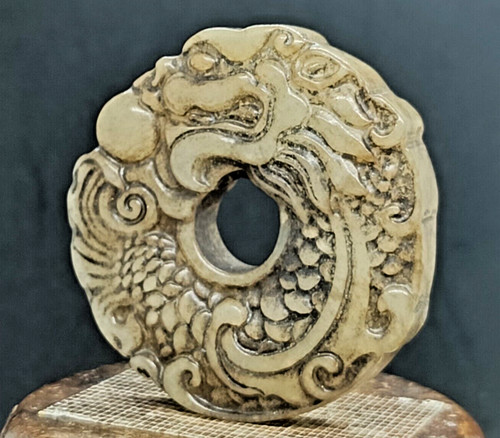 Jade hetian dragon artisanat - dragon,
