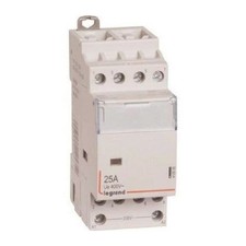Legrand 412535 Contacteur de puissance Bobine 230v~ 4P 400v~ 25A 4F - 2 mod