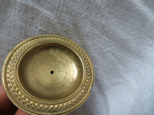 Ancien bouton bronze - 1, en