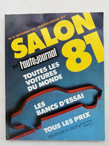 Auto journal spécial - journal, salon