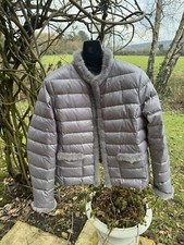 Weill Veste Doudoune Gris Argenté Vison 44 46  Superbe État
