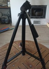 Camera Tripod Vivitar V700  Pro-Fluid Action Alum. Photo Video ~ Quick Release