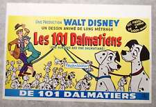 101 DALMATIANS walt disney original belgian movie poster R70s