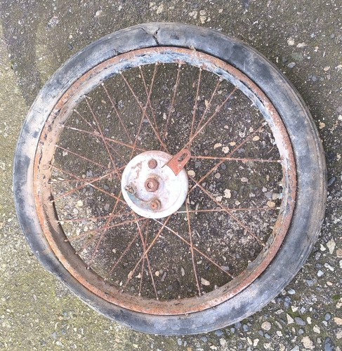 Roue avant terrot magnat - roue,