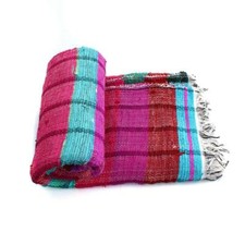 Tapis en chiffon indien rectangulaire magnifiquement fabriqué tapis de sol ta...