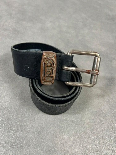 Ceinture cuir noir - , vintage