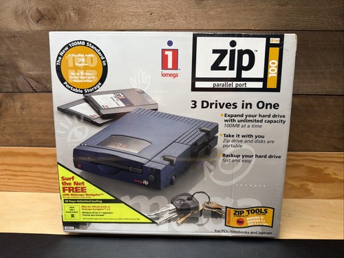 Iomega 10012 zip 100 parallel - zip,