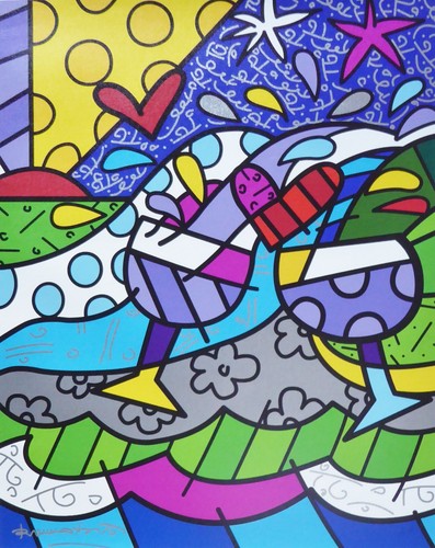 Romero britto vin - britto,