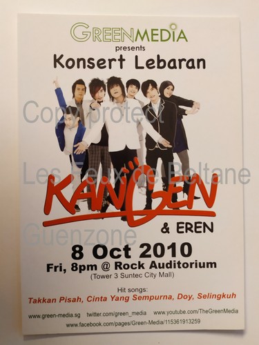 Green media konsert - konsert, lebaran
