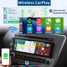 Autoradio CarPlay 1 DIN - Ecran 6.86" HD Tactile avec caméra recul, XINROAM