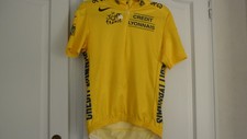 MAILLOT JAUNE TOUR DE FRANCE /  CREDIT LYONNAIS * TAILLE L *
