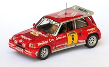 Renault 5 Maxi Turbo 4x4 Rallye de Tierra de Avilés 1989 1/43  Ixo avec boite