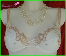 Soutien Gorge MIRIALE Écru dentelle dorée Taille du 85B au 105D FR - AA3 