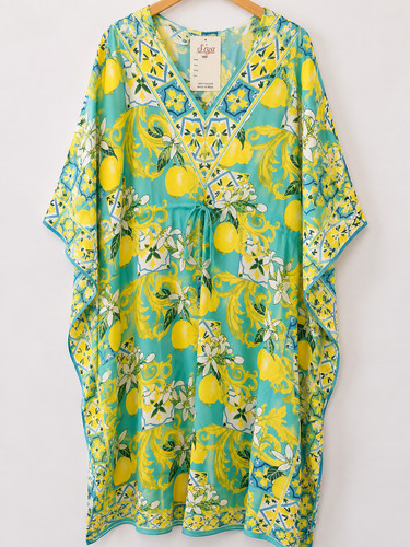 Robe longue ettte citron - robe,
