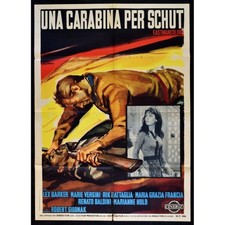 Affiche Une Carabine Pour SCHUT Lex Barker Winnetou Siodmak Versini M262