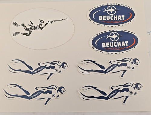 Autocollants beuchat - autocollants,