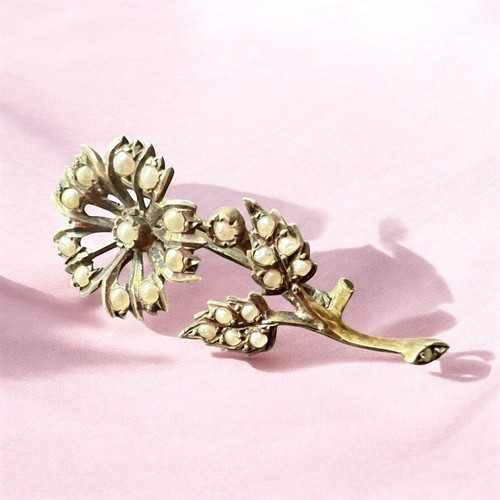 Ancienne broche argent vintage