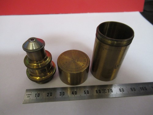 Objectif microscope antique - de,