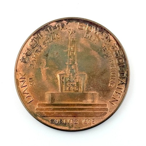 Médaille rda anniversaire - médaille,