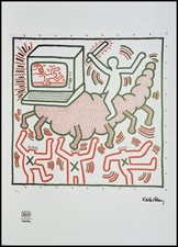 Keith Haring * Sans Titre * 70