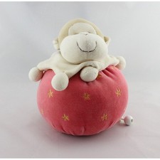 Doudou boule musical singe