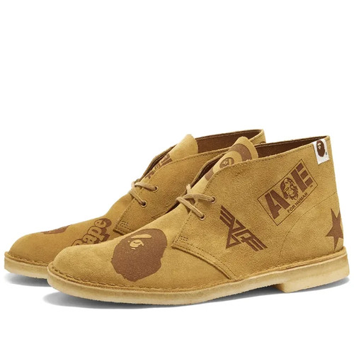 26149861 bathing ape clarks - a,