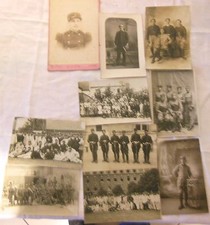 Photo, carte postale  cuirassiers 1914 1918,CUIRASSIERS , 4 ème ZOUAVE 1914/1918