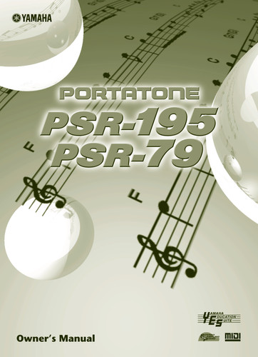 Yamaha psr 195 - yamaha, psr-79