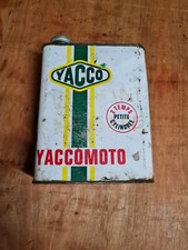 ANCIEN BIDON D'HUILE  YACCO  2 TEMPS PETITE CYLINDREE