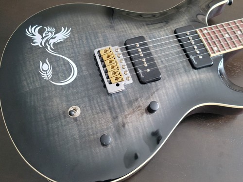 Guitar body phoenix bird - body,