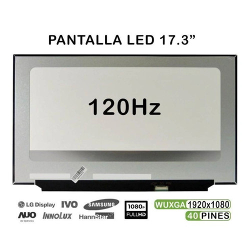 écran lcd led pour - led, 17,3"