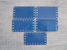 MECCANO: 5 plaques flexibles 11.5x6cm - réf 191