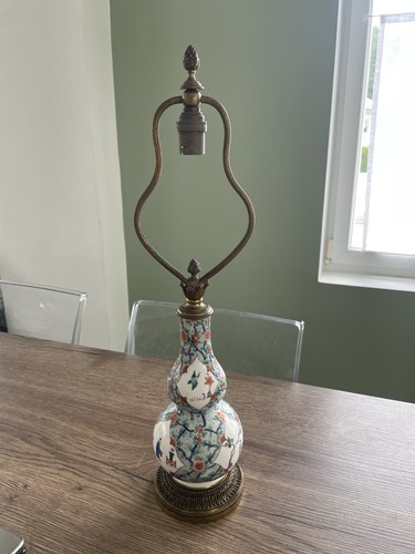 Ancien pied lampe en - ancien,