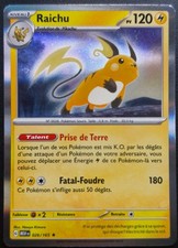 Carte Pokemon RAICHU 026/165
