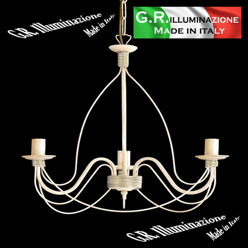 Lustre fer forgè classique