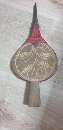 Ancien soufflet cheminée - soufflet,
