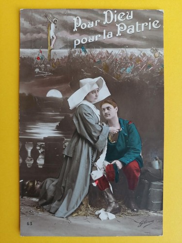 Cpa pour dieu - cpa, patrie