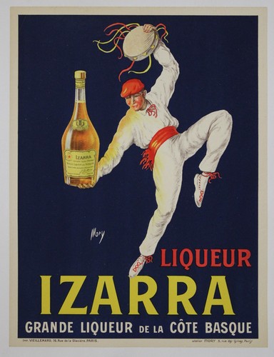 Mory liqueur izarra circa - mory,