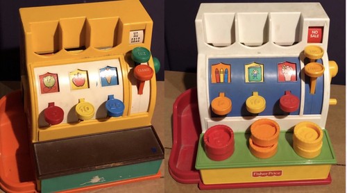 Vintage 1974 fisher price cash - vintage,
