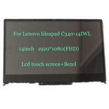 Écran tactile LCD Lenovo Ideapad C340-14IWL 14,0 FHD + type de lunette 81N4